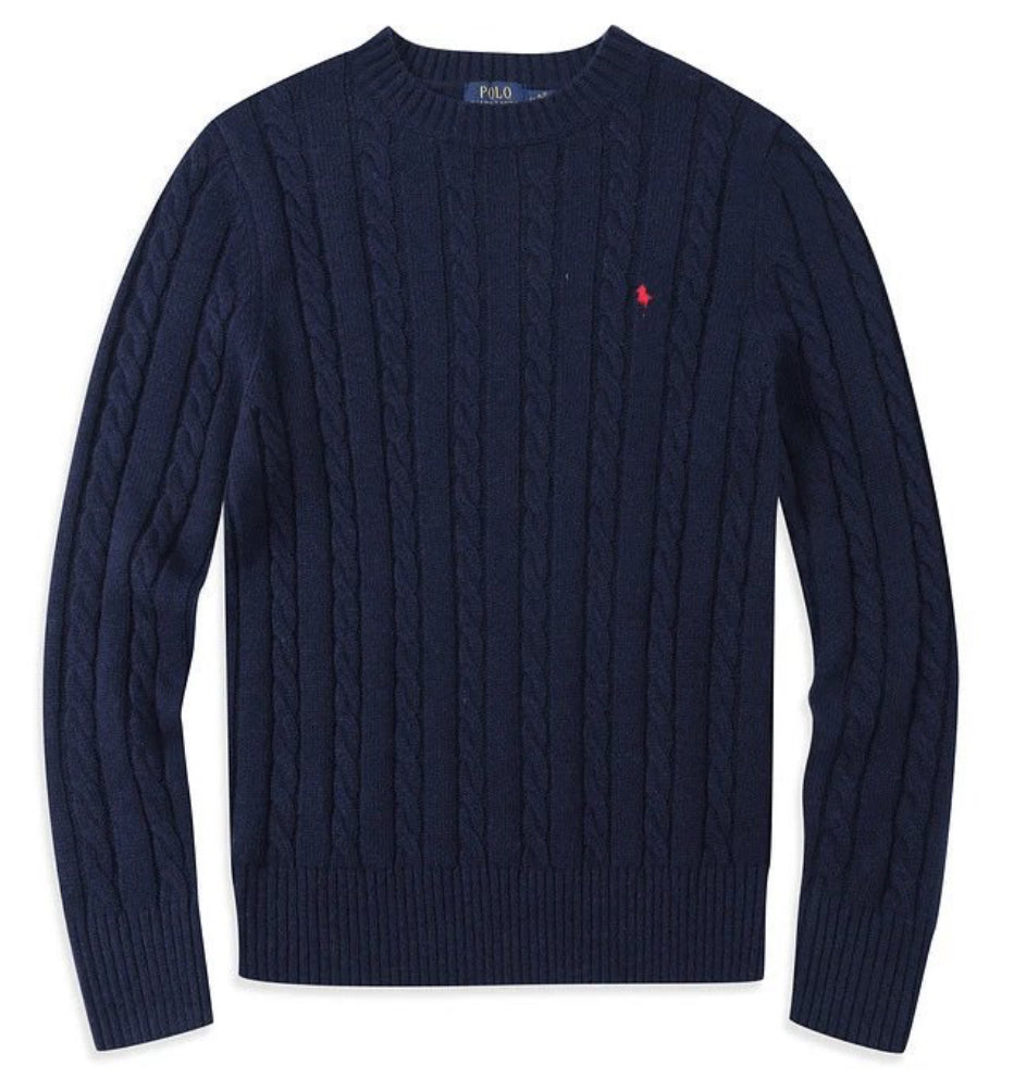 P🅾️l🅾️ Sweater (Blue Red logo)